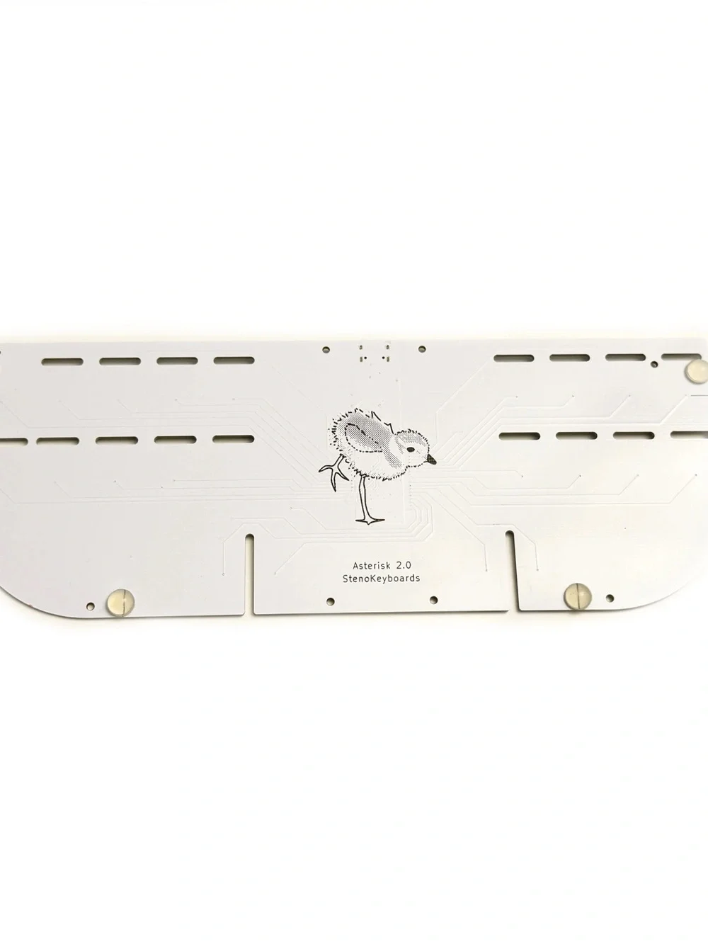 Asterisk V2 Steno Keyboard - White